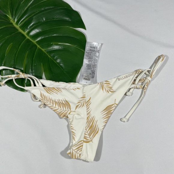 NEW Billabong x Sincerely Jules [ Small ] Dos Palmas Tanga Bikini Bottom - Picture 8 of 12